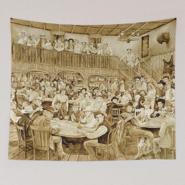 Item preview, Poster Western Saloon Iconic designed and sold by ColemanOlmos.