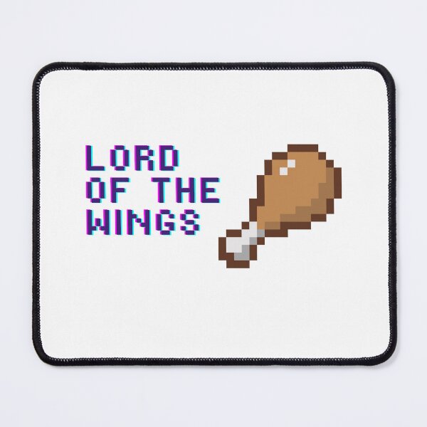 Item preview, Lord of the Wings – Fantasy Chicken Wing Food Pun Design designed and sold by InkrediblePuns.
