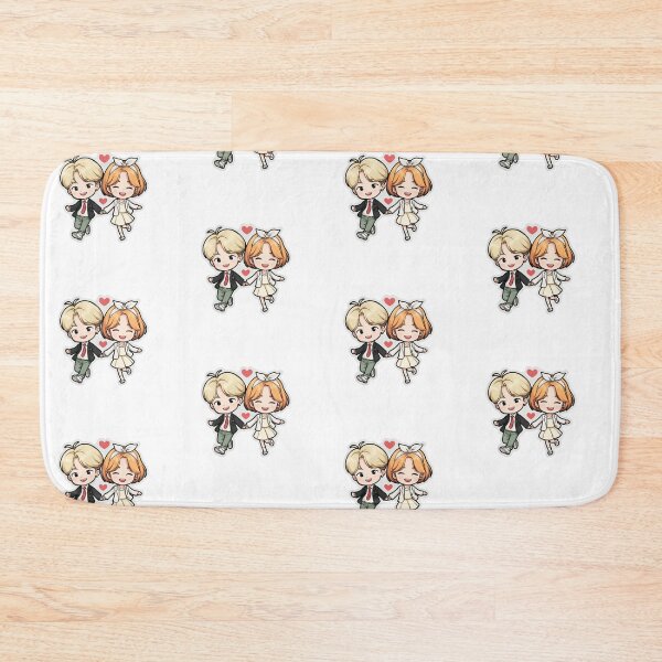 Item preview, Cute Young Romantic Couple Holding Hands – Sweet Love designed and sold by Yogabyadeola.