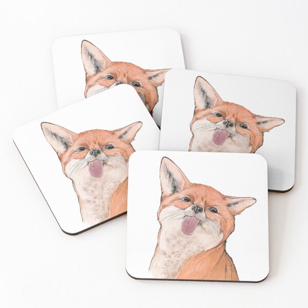 Item preview, Funny fox designed and sold by 4ert-a.