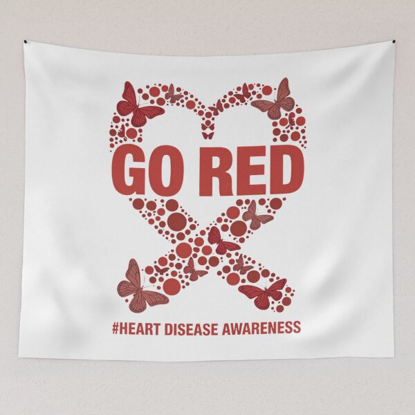Item preview, Go Red For Womens Heart Disease Awareness Wear Red Day designed and sold by Formatage.