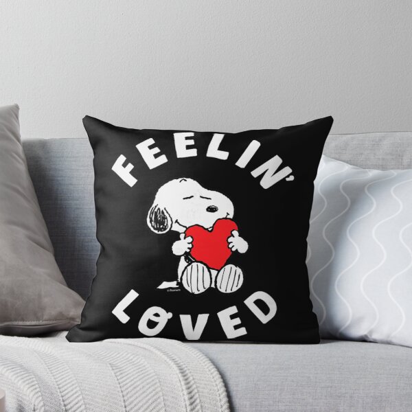 Item preview, Peanuts Feelin’ Loved Snoopy Heart Cute Vintage Style designed and sold by darronaselz.