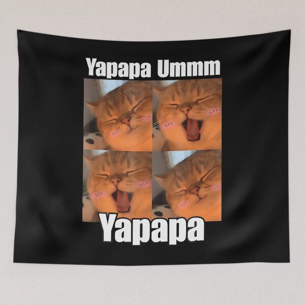 Item preview, Yapapa Ummmm Funny Yapapa Cat Trendy Meme designed and sold by LightCoverSame.