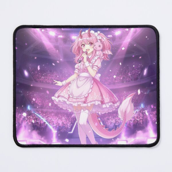 Item preview, Pink Dragon Maid Idol Stage Debut designed and sold by DomeGeekArt.