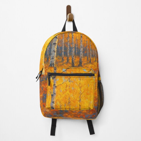 Item preview, Golden birches in the evening light designed and sold by Sigtrix.