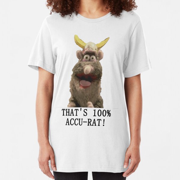 That's Accu-Rat - Rattus Rattus - Horrible Histories Slim Fit T-Shirt