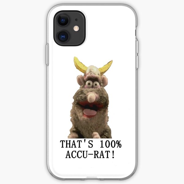 That's Accu-Rat - Rattus Rattus - Horrible Histories iPhone Soft Case