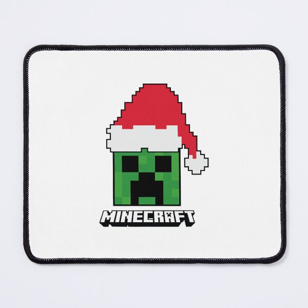 Item preview, Pixel Creeper Christmas Character With Santa Hat And Bright Fun Retro Holiday Vibes designed and sold by khdmalakarak.