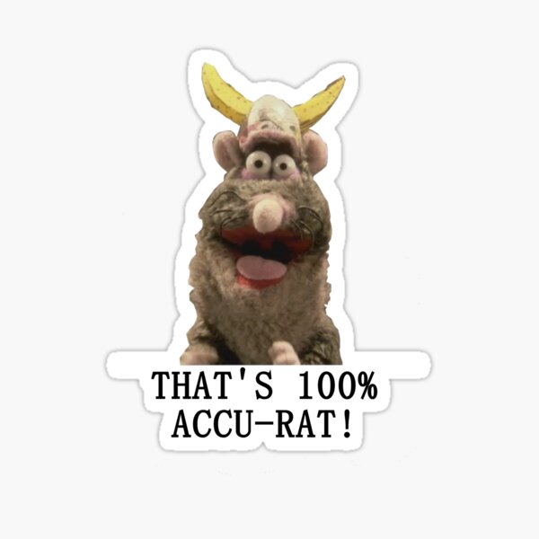 Item preview, That's Accu-Rat - Rattus Rattus - Horrible Histories designed and sold by Donnybanny.