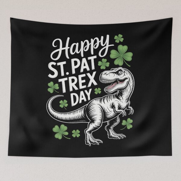 Item preview, Happy St. PaT-rex Day Dinosaur T-Rex St Patrick's Day designed and sold by Bandikonsalez.