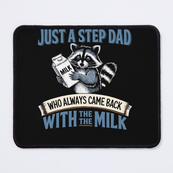 Item preview, Vintage Funny Stepdad Milk Raccoon T-Shirt designed and sold by LashondaGreen89.