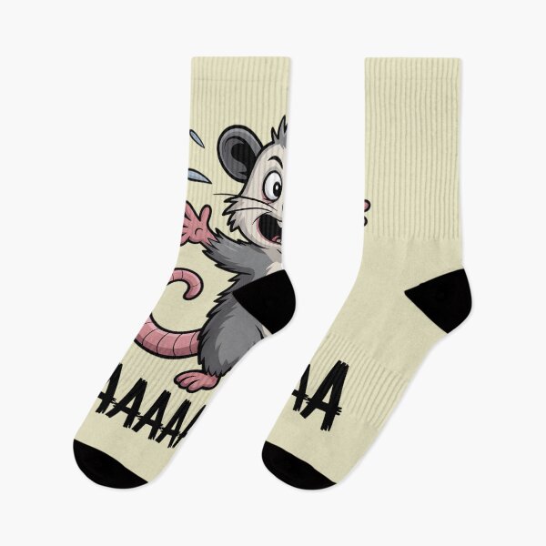 Item preview, Funny Screaming Opossum AAAAAAA Meme designed and sold by Mr-wow.