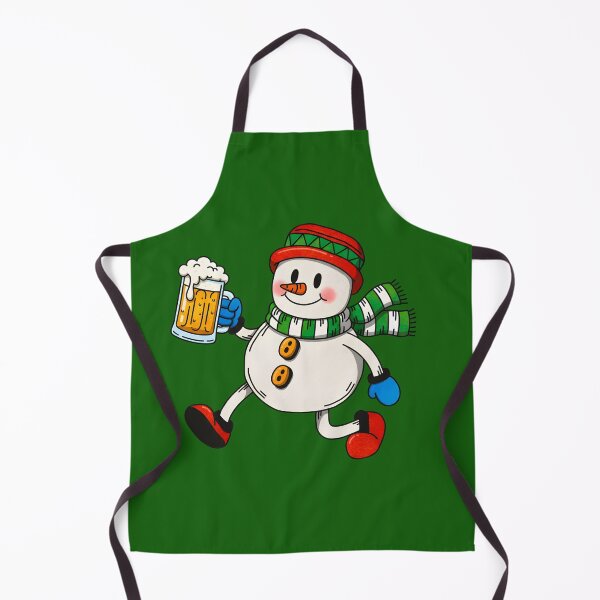 Item preview, A SNOWMAN WITH A MUG OF BEER designed and sold by infinitearte.