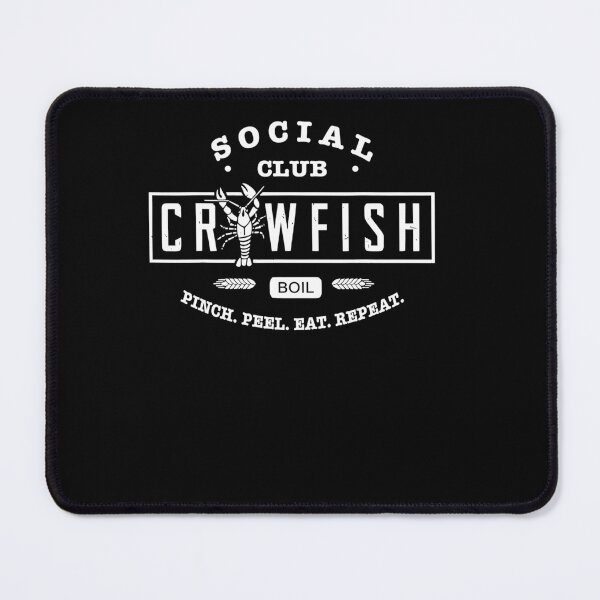 Item preview, Crawfish Boil Social Club Emblem Tee designed and sold by LarryMBrown.