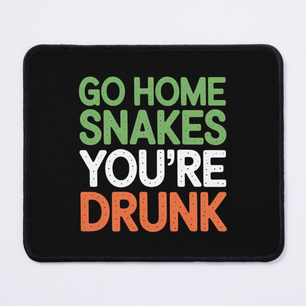 Item preview, St Patricks Day Go Home Snakes Funny Irish Drinking designed and sold by Bandikonsalez.