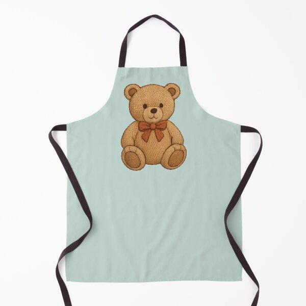 Item preview, embroidery style teddy bear designed and sold by Sn1ver.