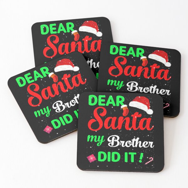 Item preview, Funny Did My Vintage Santa Christmas Dear Brother Retro It Holiday designed and sold by MediarMedic.