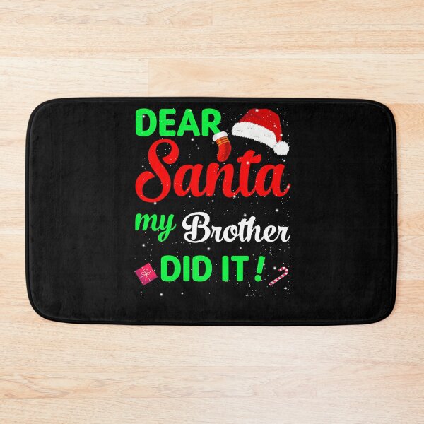 Item preview, Funny Did My Vintage Santa Christmas Dear Brother Retro It Holiday designed and sold by MediarMedic.