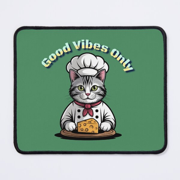 Item preview, Retro Cat Chef designed and sold by MirucaDesign.