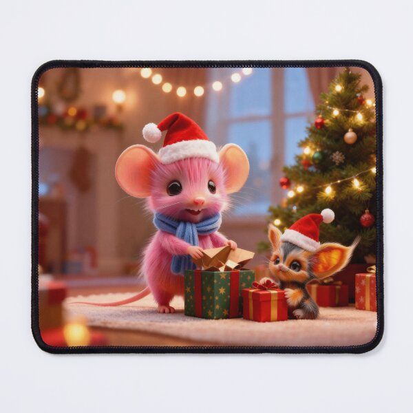 Item preview, Mousy and Snizzle Christmas Surprise designed and sold by PuppyBerry.