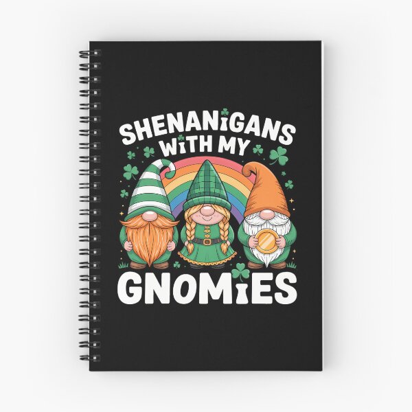 Item preview, Shenanigans With My Gnomies St Patrick's Day Gnome Shamrock designed and sold by Bandikonsalez.