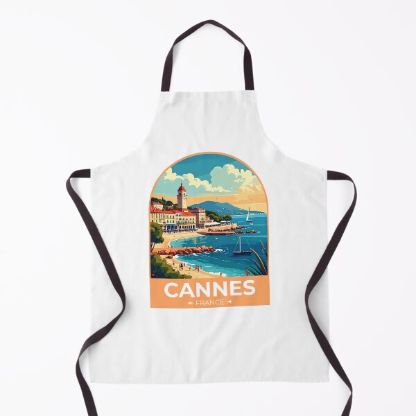 Item preview, Cannes Franc Sticker designed and sold by TulipaGraphics.