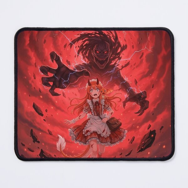 Item preview, Fleeing The Fiend: Hellscape Dragon Maid designed and sold by DomeGeekArt.