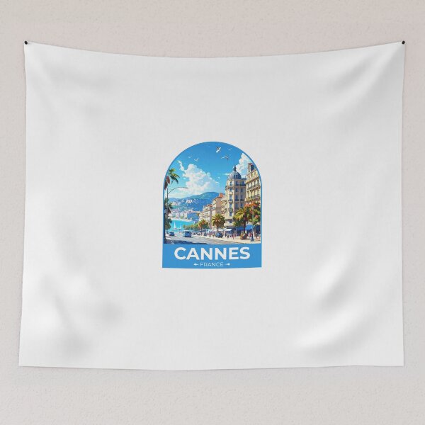Item preview, carlton hotel cannes france designed and sold by TulipaGraphics.