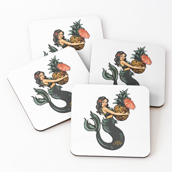 Item preview, Pineapple Mermaid Art designed and sold by philo-monto.