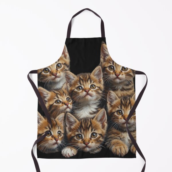 Item preview, Toyger Kitten Siblings – Charming Artistic Feline Portrait designed and sold by SweetRossel.