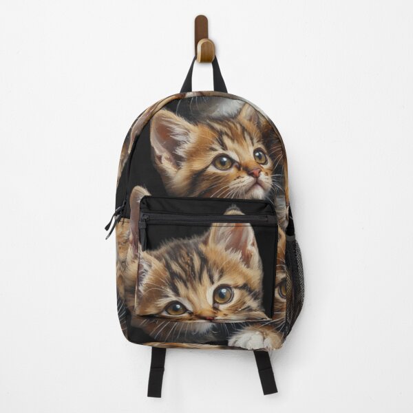 Item preview, Toyger Kitten Siblings – Charming Artistic Feline Portrait designed and sold by SweetRossel.