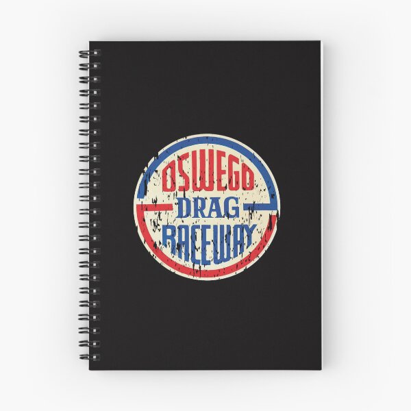 Item preview, Oswego Drag Raceway - burnout patina look designed and sold by retropetrol.