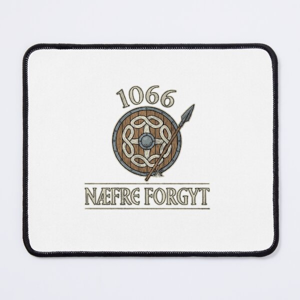 Item preview, Naefre Forgyt 1066 Viking Emblem With Norse Knot Shield And Strong Warrior Energy designed and sold by torildorxop.