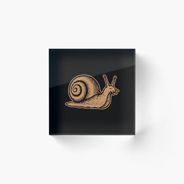 Item preview, Vintage Woodcut Snail designed and sold by Eversole Design Co..