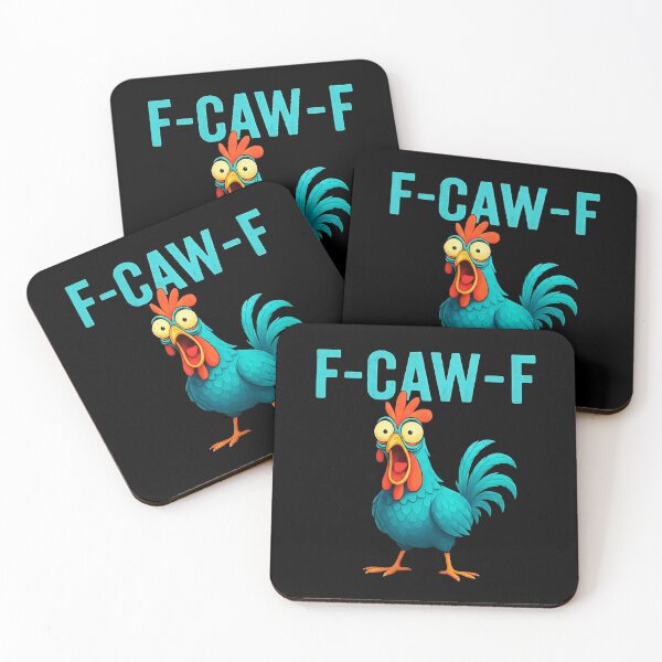Item preview, F-Caw-F Chicken, Fcawf Chicken designed and sold by stickerjiggel.