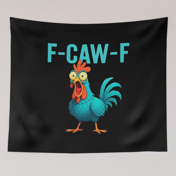 Item preview, F-Caw-F Chicken, Fcawf Chicken designed and sold by stickerjiggel.