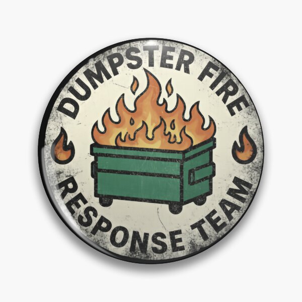 Item preview, Dumpster Fire Response Team Leader Office of Crisis Containment Affairs designed and sold by SkeletonsDanger.
