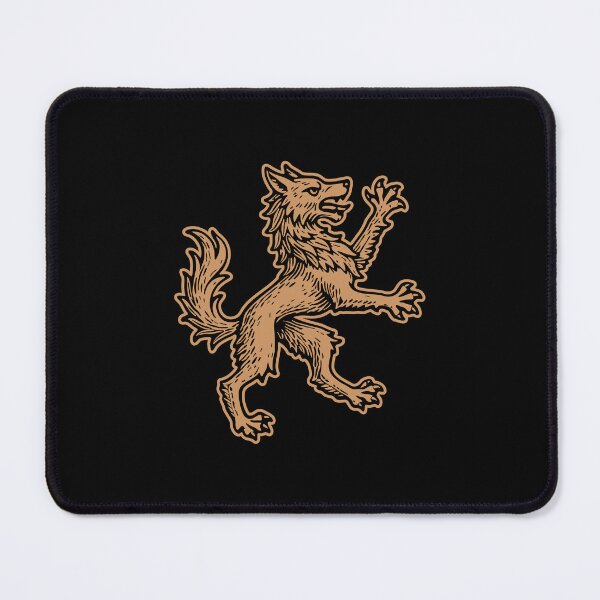 Item preview, Heraldic Wolf – Vintage Medieval Woodcut designed and sold by Eversole Design Co..