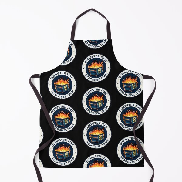 Item preview, Dumpster Fire Response Team Leader Bureau of Unexpected Dumpster Events designed and sold by SkeletonsDanger.