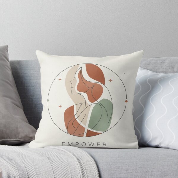 Item preview, Minimalist Abstract Flowing Female Form Art Print - One Line Drawing Aesthetic - Modern Terracotta and Sage Design designed and sold by Wordoncloth.