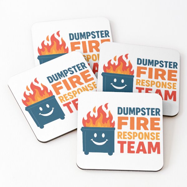 Item preview, Dumpster Fire Response Team Leader Disorderly Trash Affairs Bureau designed and sold by SkeletonsDanger.