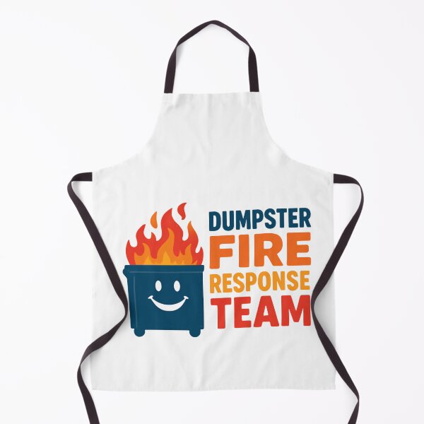 Item preview, Dumpster Fire Response Team Leader Disorderly Trash Affairs Bureau designed and sold by SkeletonsDanger.