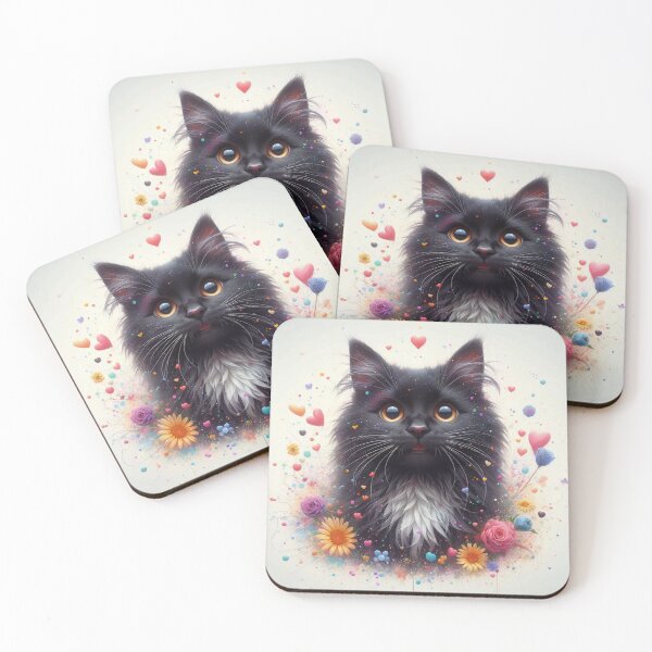 Item preview, Dreamy Kurilian Bobtail Cat Portrait designed and sold by Cuddle critters.