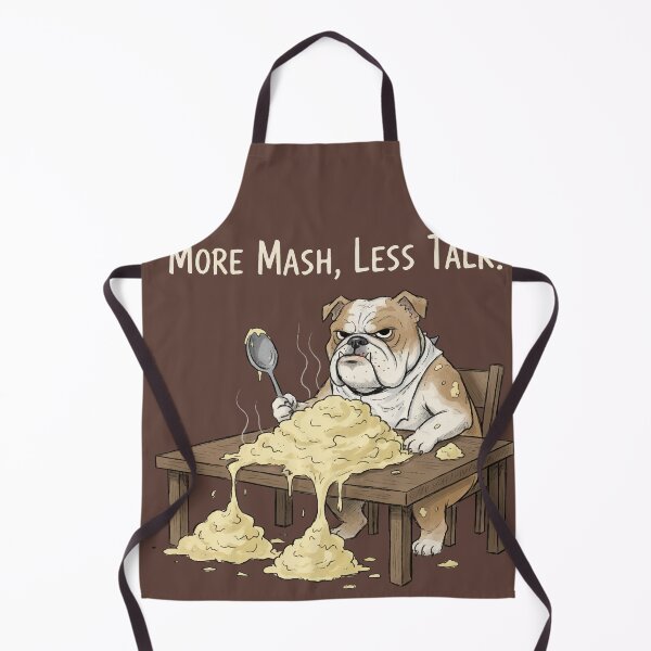 Item preview, Bulldog Thanksgiving | More Mash Less Talk designed and sold by SillyPawsStudio.
