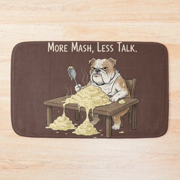 Item preview, Bulldog Thanksgiving | More Mash Less Talk designed and sold by SillyPawsStudio.