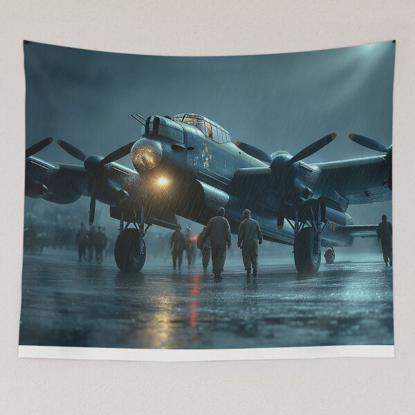 Item preview, Avro Lancaster On Standby at Dawn designed and sold by Skyframe Aviation.