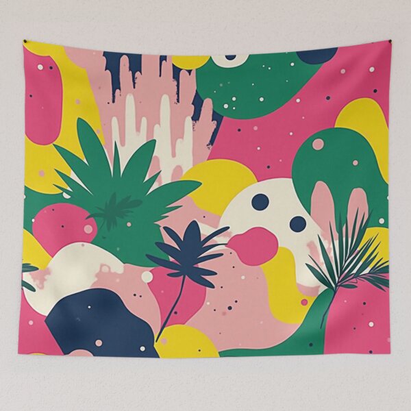 Item preview, Playful organic abstract pattern designed and sold by Oximus.