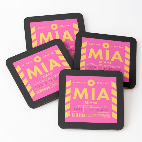 Item preview, Luggage Tag D - Mia Miami Usa designed and sold by rand-ylim.