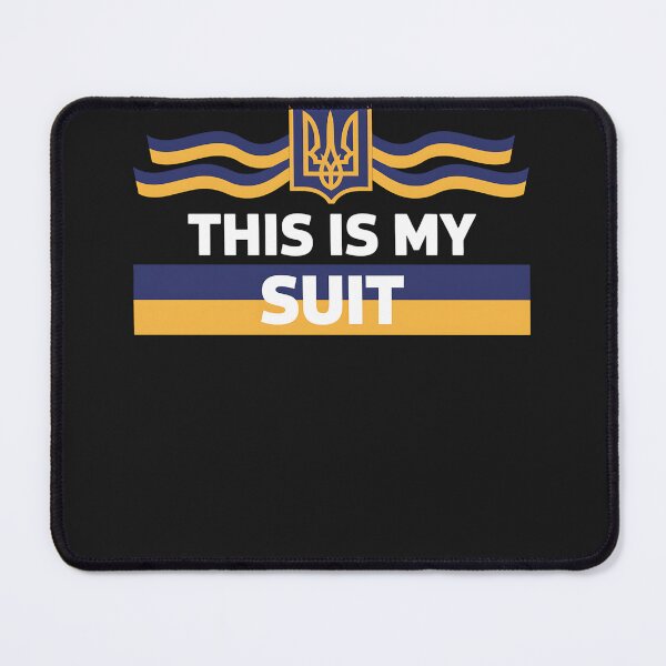 Item preview, This Is My Suit Support Zelensky, Ukrainian Suit designed and sold by LegendsArt75.