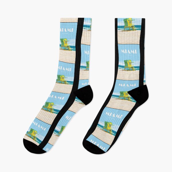 Item preview, Vintage Retro  Miami Travel Poster South Beach designed and sold by rand-ylim.